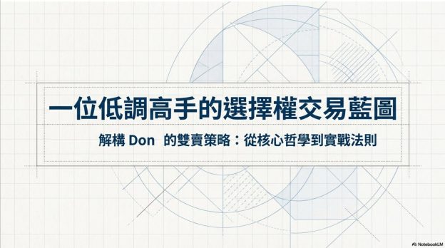 KK交易訪談-Don的選擇權交易心法
